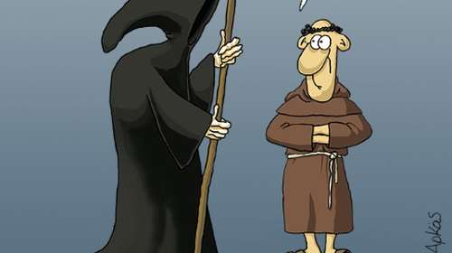 Αρκάς: Η μακάβρια καλημέρα, το φαγητό και ο... καπουτσίνο [εικόνα]