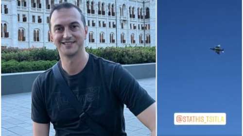 Ανατριχιάζει το βίντεο με τον Στάθη Τσιτλακίδη να πετά πάνω από το χωριό του - &quot;Πέτα όσο πιο ψηλά μπορείς γλυκέ μου φίλε&quot;