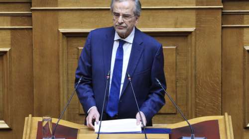 Σαμαράς για 28η Οκτωβρίου: Πριν 85 χρόνια ο λαός είπε ΟΧΙ στην υποταγή