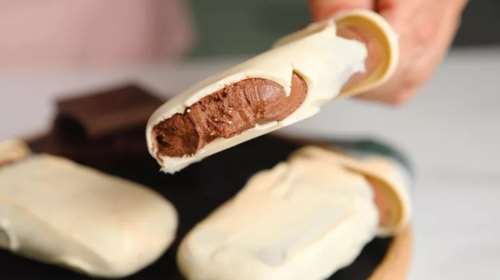 Φουλ υγιεινά παγωτίνια σοκολάτας - Θα χρειαστείς μόνο 3 υλικά