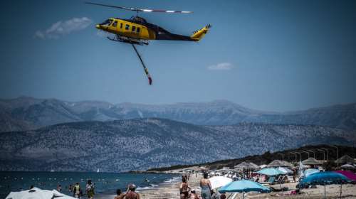 Κέρκυρα: Φωτιά στα Βραγκανιώτικα - Επί τόπου ισχυρή δύναμη της πυροσβεστικής