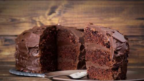 Νηστίσιμο κέικ με κακάο, χωρίς μίξερ