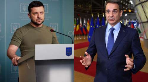 Ευχαριστώ Ζελένσκι στην Ελλάδα και τον Κυριάκο Μητσοτάκη για τη στήριξη στην Ουκρανία