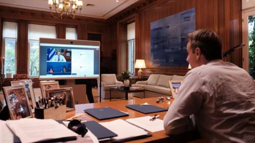 Παρέμβαση του Μητσοτάκη στη διαδικτυακή σύνοδο του ΟΗΕ: Φάρος ελπίδας ο οργανισμός