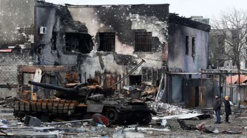 Ουκρανία: Κοινή αντιμετώπιση του πολέμου από  Μπάιντεν, Ντράγκι, Μακρόν, Σολτς και Τζόνσον