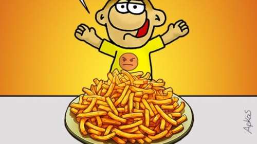 Αρκάς: Ο Θανασάκης, οι τηγανητές πατάτες και... το μότο της ζωής [εικόνα]