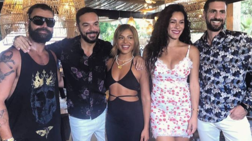 Τριαντάφυλλος: Γιόρτασε τα γενέθλιά του με τους πρώην &quot;survivors&quot; [Εικόνες]