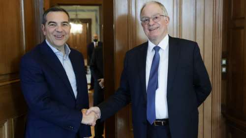 Συνάντηση Τασούλα - Τσίπρα στο Προεδρικό: Τα είπαν για πολιτικές εξελίξεις και οικονομία