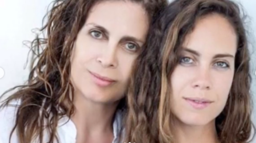 Η Κατερίνα Διδασκάλου φωτογραφίζεται με την καλλονή κόρη της