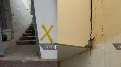 Βούτες Ηρακλείου: Κηρύχτηκε σε κατάσταση έκτακτης ανάγκης ο οικισμός μετά τις περίεργες ρωγμές