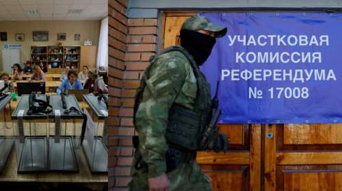 Πόλεμος στην Ουκρανία: Ξεκίνησαν τα ψευτοδημοψηφίσματα στις περιοχές υπό ρωσική κατοχή - Κάλπη... πόρτα πόρτα