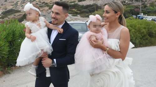Η Βασιλική Μιλλούση κάνει γυμναστική μαζί με την μικρή κόρη της