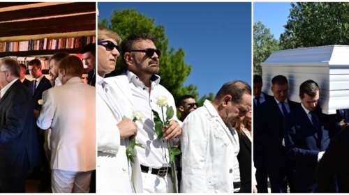 Το τελευταίο &quot;αντίο&quot; στη Μαίρη Χρονοπούλου με ένα πάρτι στο σπίτι της - Ολοι ντυμένοι στα λευκά [εικόνες]
