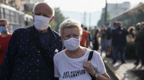 Δίκη Χρυσής Αυγής: Είναι όλοι εκεί, έξω από το Εφετείο [εικόνες]