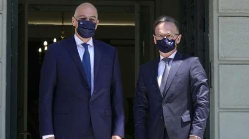 Τηλεφωνική επικοινωνία Δένδια με τον Γερμανό ΥΠΕΞ Χάικο Μάας