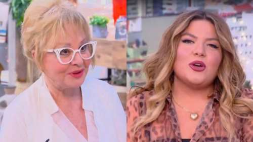 Ο διάλογος της Βίκυς Παγιατάκη με τη Δανάη Μπάρκα on air - &quot;Άλλα μου λένε τα χείλια σου και άλλα τα φιλιά σου&quot;