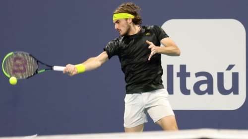 Miami Open: Πανηγυρική πρόκριση του Στέφανου Τσιτσιπά στα προημιτελικά