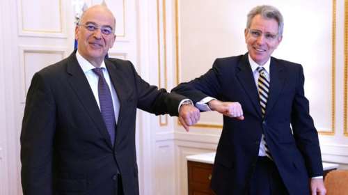 Ο Πάιατ απαντά στην Αγκυρα: Τα νησιά έχουν ΑΟΖ και υφαλοκρηπίδα- Μετά τη συνάντηση με τον Νίκο Δένδια