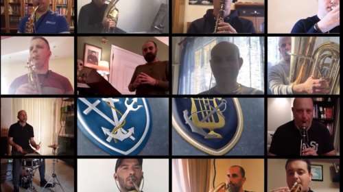 Η μπαντα του Πολεμικού Ναυτικού μένει σπίτι και μας εύχεται Καλή Ανάσταση [Βίντεο]
