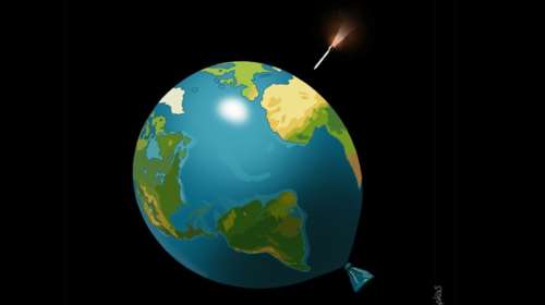 Αρκάς: Ενα μπαλόνι η γη που είναι έτοιμο να  σπάσει