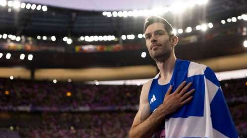 Μίλτος Τεντόγλου: Η εντυπωσιακή μελαχρινή σύντροφός του με το χρυσό μετάλλιο - Οι σπάνιες κοινές τους φωτογραφίες