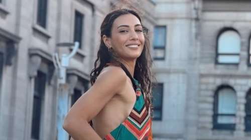 Ευγενία Σαμαρά: Stylish και φθινοπωρινή σε κινηματογραφική πρεμιέρα