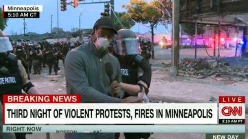 Δολοφονία Φλόιντ: Ελεύθερος ο δημοσιογράφος του CNN που συνελήφθη ενώ κάλυπτε τις διαδηλώσεις στη Μινεάπολις