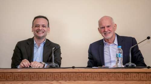 Γιώργος Παπανδρέου - Στήριξη στον Χάρη Δούκα: &quot;Το ΠΑΣΟΚ να ξαναγίνει δύναμη Αλλαγής&quot; - &quot;Γιώργο πάμε&quot;