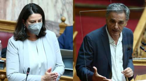 Βουλή: &quot;Σύγκρουση&quot; με σκληρές εκφράσεις Κεραμέως-Τσακαλώτου για το νέο σύστημα εισαγωγής στα Πανεπιστήμια