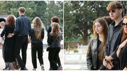 Το τελευταίο αντίο στον Αίαντα Μανθόπουλο: Συντετριμμένα τα παιδιά του - Ποιοι έδωσαν το &quot;παρών&quot; [εικόνες]