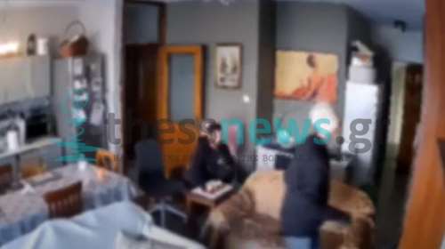 Θεσσαλονίκη: Διαρρήκτες έκαναν &#39;&#39;καλοκαιρινό&#39;&#39; σπίτι στις Συκιές - Το βίντεο από την κάμερα ασφαλείας