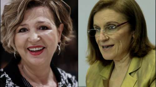 Η καθηγήτρια Βάσω Κιντή &quot;μαθαίνει ελληνικά&quot; την Ολγα Γεροβασίλη- Η Δημοκρατία εντέλλεται