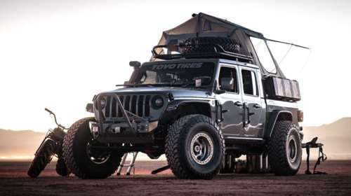 Διακοπές τώρα με αυτό το Jeep Gladiator που πάει παντού