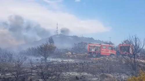Συναγερμός για πυρκαγιά στην Αίγινα κοντά σε σπίτια: Υπό έλεγχο σύμφωνα με τον Δήμο - Βίντεο ανέβασε ο Βαρουφάκης