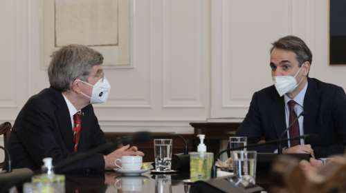 Μητσοτάκης: Τα ποσοστά εμβολιασμού έχουν εκτιναχθεί - Εχουμε μια πολύ επαγγελματική διαδικασία εμβολιασμού