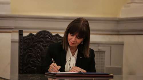 Τηλεοπτικό μήνυμα της Προέδρου της Δημοκρατίας απόψε στις 20:00