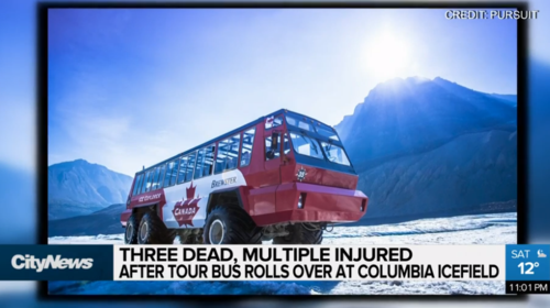 Τραγωδία στον Καναδά: Ανατροπή λεωφορείου που μετέφερε τουρίστες σε παγετώνα  - 3 νεκροί και πολλοί τραυματίες