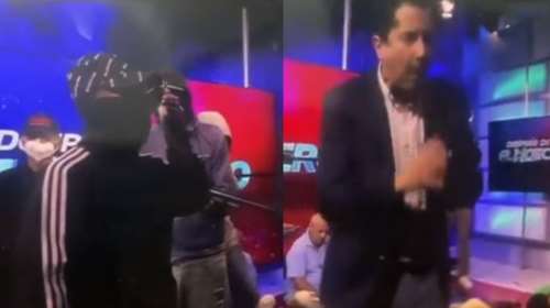 Χάος στον Ισημερινό: Ένοπλοι κουκουλοφόροι εισέβαλαν σε τηλεοπτική εκπομπή με εκρηκτικά - Ανατίναξη περιπολικού