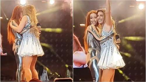 MAD VMA 2023: Παπαρίζου και Φουρέιρα έβαλαν φωτιά στη σκήνη με τον χορό τους και το φιλί στο στόμα [βίντεο]