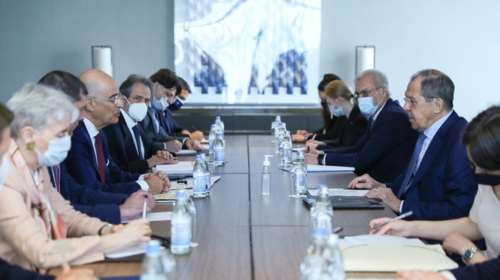 Συνάντηση Δένδια-Λαβρόφ στο Σότσι: Το ελληνικό στοιχείο στην περιοχή είχε σημαντική συμμετοχή στη δημιουργία της σημερινής Ρωσίας