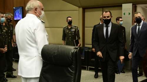 Oruc Reis: Εσπευσμένα επιστρέφει στην Αθήνα ο υπουργός Εθνικής Άμυνας Νίκος Παναγιωτόπουλος