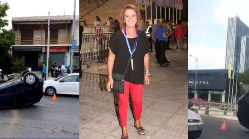 Χριστίνα Σούζη: Σοβαρό τροχαίο για τη μετεωρολόγο - Αναποδογύρισε το αυτοκίνητό της
