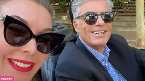 Τατιάνα Στεφανίδου: Η φωτογραφία με τον Νίκο Ευαγγελάτο και το δημόσιο &quot;σ&#39; αγαπώ&quot;