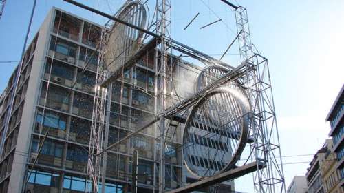 Ένα σπουδαίο υδροκινητικό γλυπτό ζωντανεύει στην πλατεία Ομονοίας