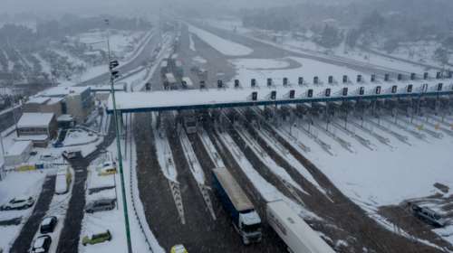 Εθνική Οδός: Ελεύθερη η διέλευση στα τμήματα Αθήνα - Σκάρφεια - Ράχες