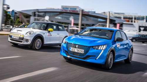 Συγκρίνουμε: Μini Cooper SE - Peugeot e-208