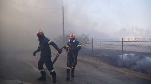 Αρκαδία: Φωτιά στον δήμο Μεγαλόπολης - Σηκώθηκαν 3 εναέρια