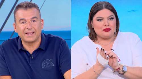 Γιώργος Λιάγκας εναντίον Δανάης Μπάρκα: Συνεχίζεται ο &quot;πόλεμος&quot; των παρουσιαστών