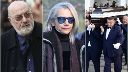 Κώστας Γεωργουσόπουλος: Απαρηγόρητη η κόρη του - Συγκίνηση στο τελευταίο αντίο, ποιοι έδωσαν το παρών [εικόνες]
