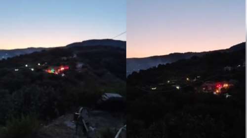 Πολύ καλύτερη η εικόνα της φωτιάς στα Χανιά - Ξεκίνησε από ΙΧ αυτοκίνητο που τυλίχθηκε στις φλόγες